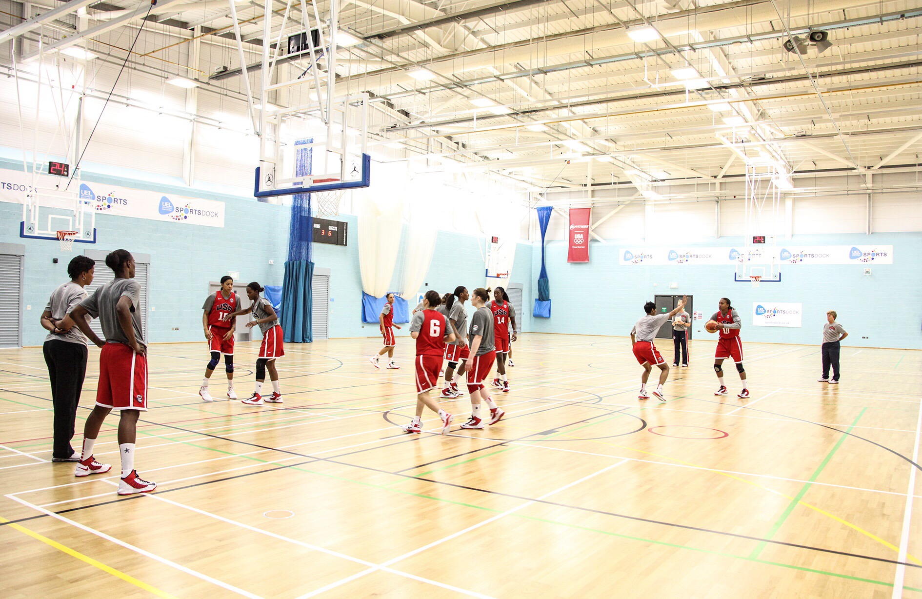 UEL Hosted Team USA in London 2012