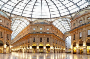 The Galleria Vittorio Emanuele II Shopping Gallery